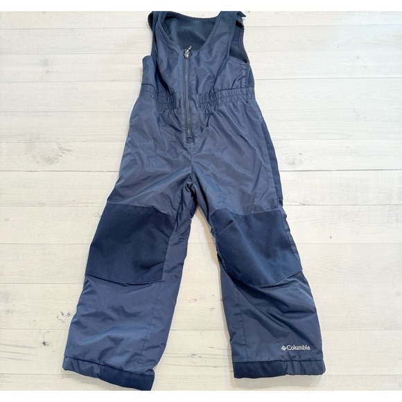 Columbia kids navy blue snow pants snow bibs‎ toddler kids 4T - Picture 1 of 12
